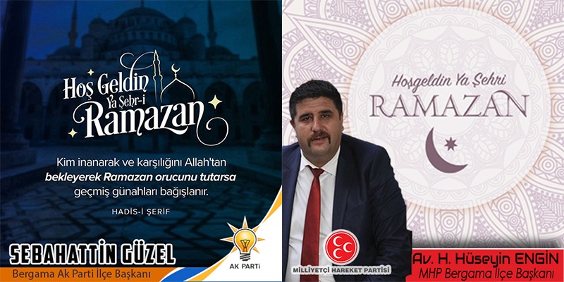 BERGAMA AK PARTİ+BERGAMA MHP RAMAZAN BAŞ.