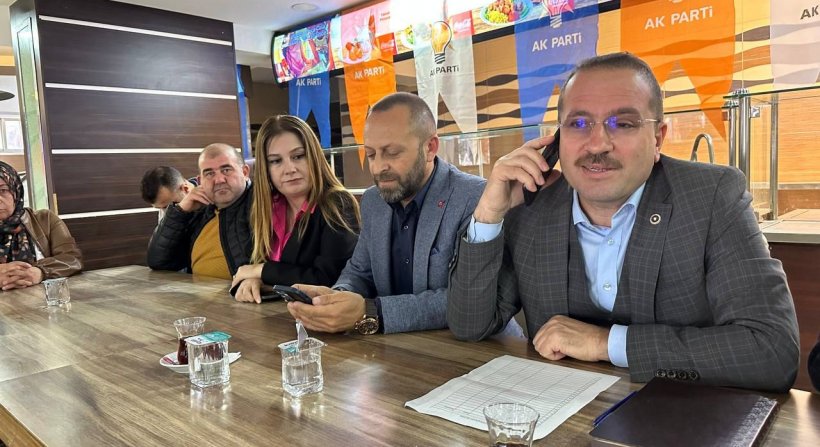 AK PARTİLİ KIRKPINAR'DAN DAVET TELEFONU