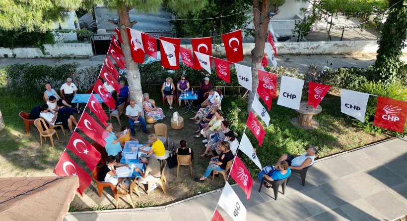 CHP YENİŞAKRAN DELEGE SEÇİMLERİ TAMAMLANDI