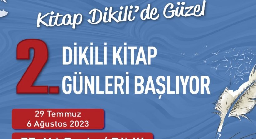 Kitapseverler Dikili'de buluşuyor