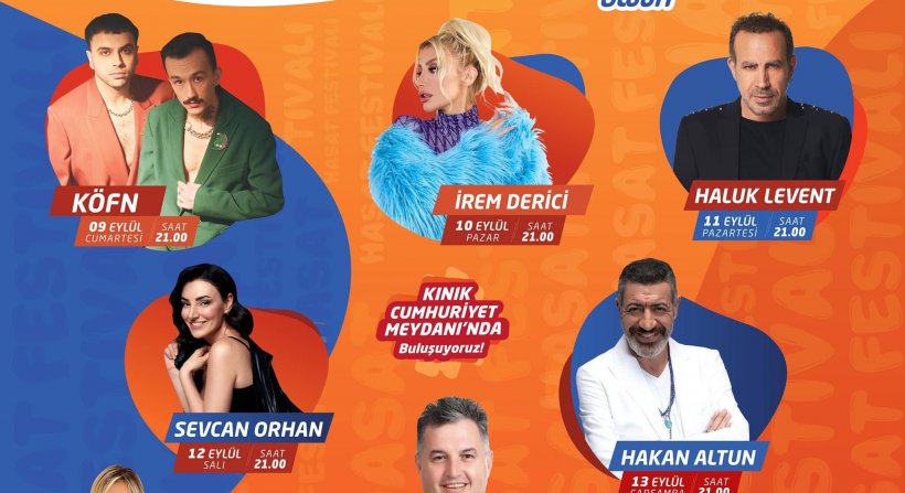 Kınık'ta 7. Hasat Festivali ve Kurtuluş Etkinlikleri 9 Eylül'de Başlıyor