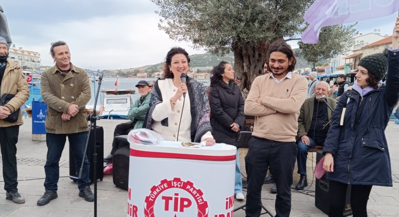 TİP FOÇA "FOÇA BELEDİYESİNİN KAMU MALINI SATMASINA KARŞIYIZ”