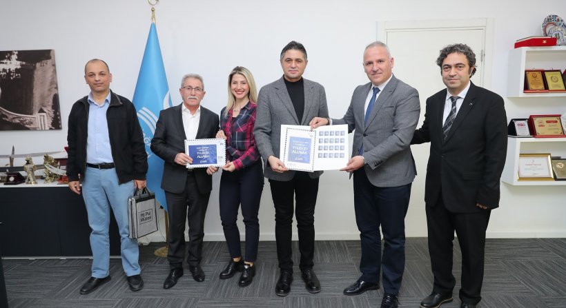 PTT'den Aliağa'ya Özel Posta Pulu