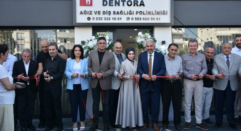 ALİAĞA'DA DENTORA AĞIZ VE DİŞ SAĞLIĞI POLİKLİNİĞİ AÇILDI