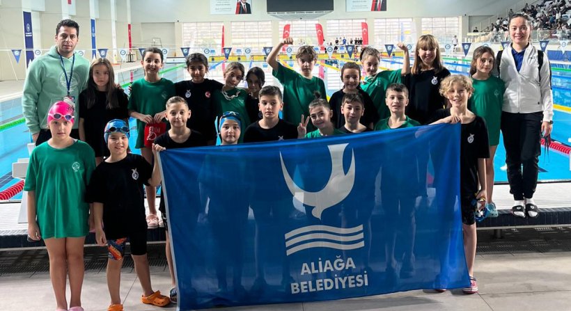 AGM Spor Kulübü Yüzme Şenliklerinde Parladı