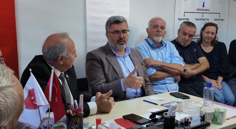 EMEKLİ ASTSUBAYLARLA BULUŞTU