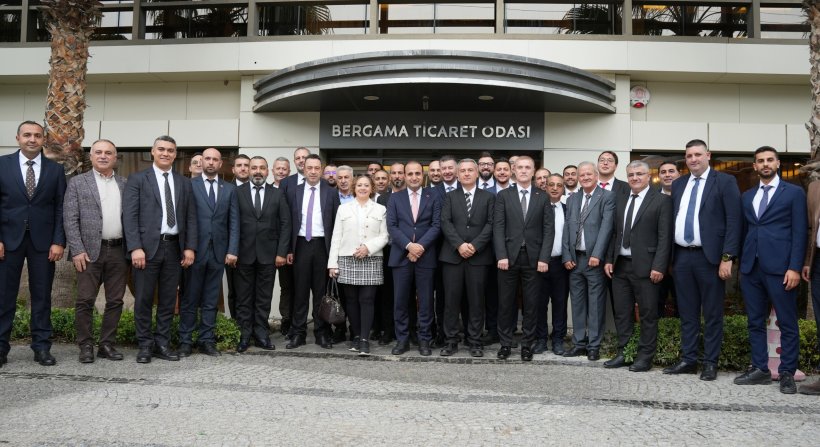 BERTO, TORBALI TİCARET ODASI'NI AĞIRLADI